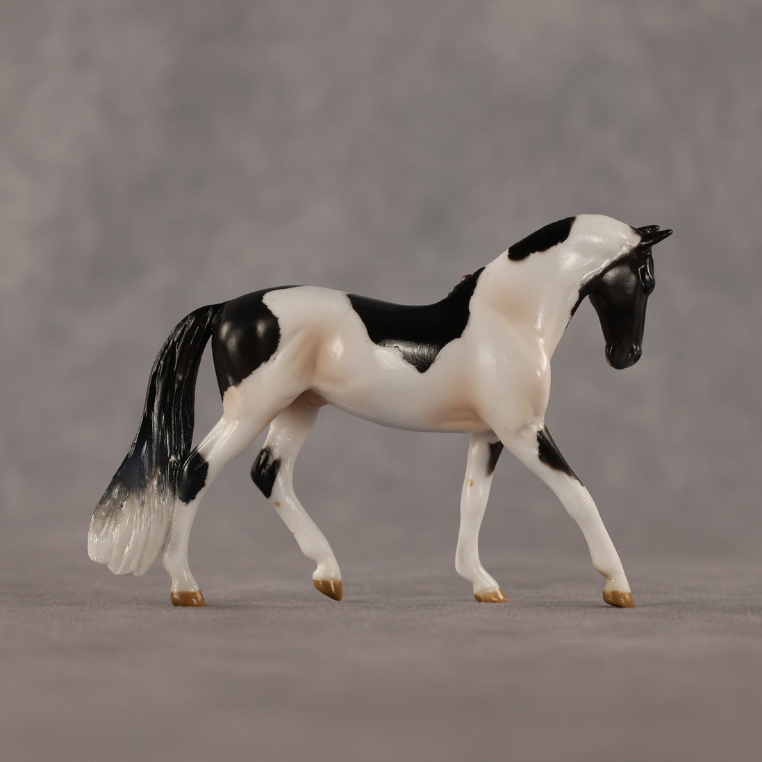 The Piebald OOAK EFCM Chip Warmblood by Kristen Cermele GS26