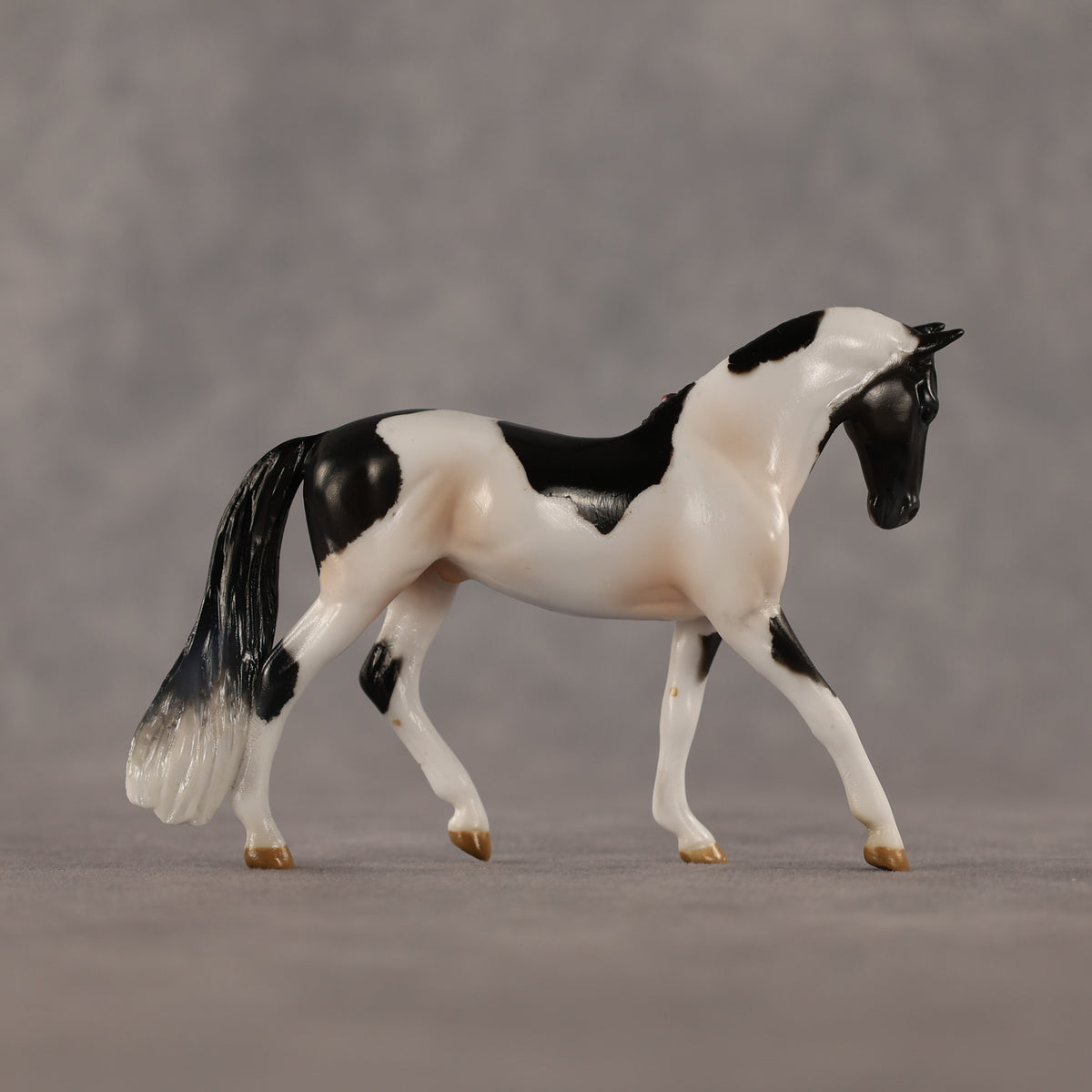The Piebald OOAK EFCM Chip Warmblood by Kristen Cermele GS26