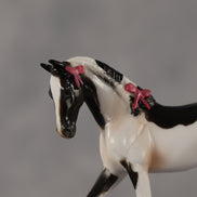 The Piebald OOAK EFCM Chip Warmblood by Kristen Cermele GS26