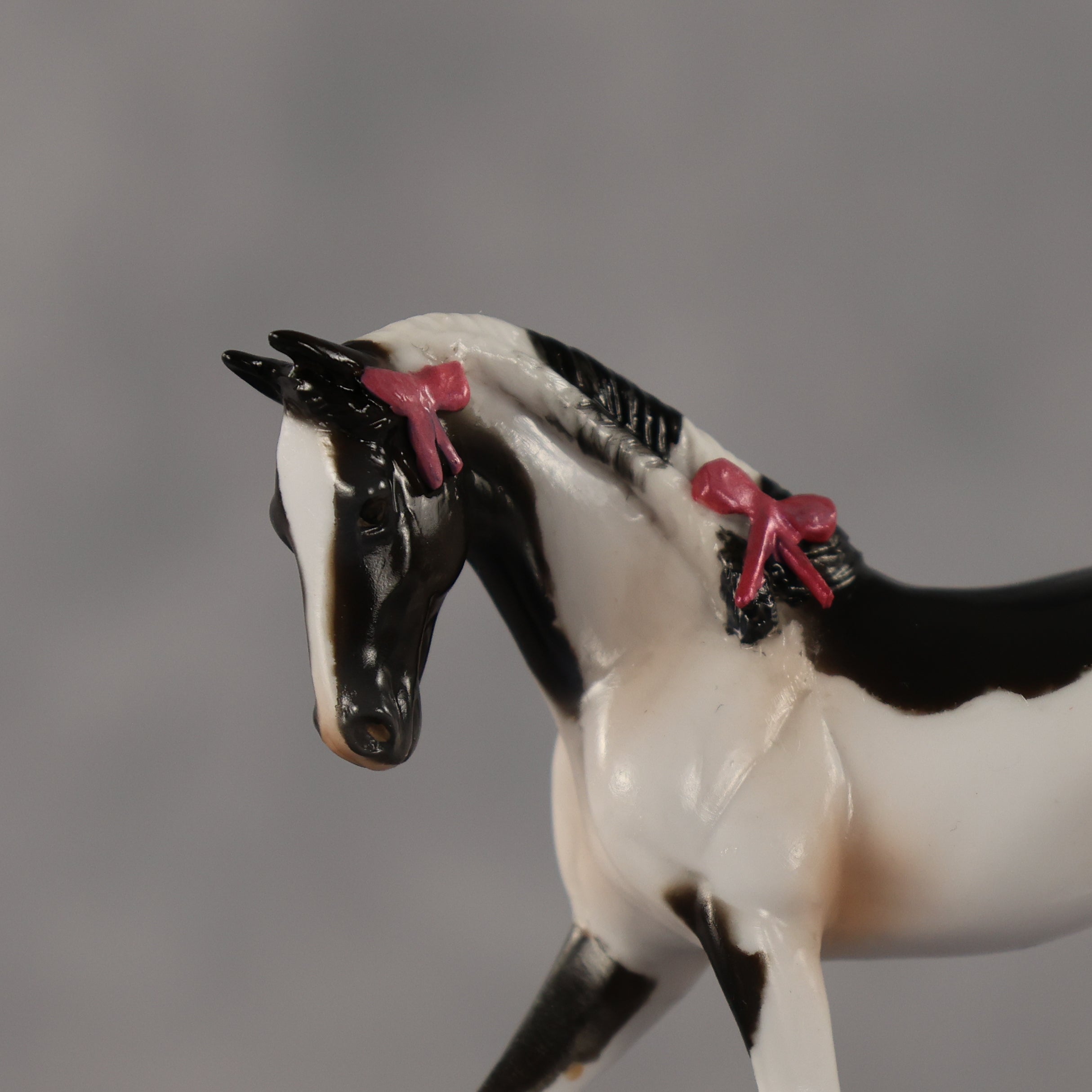 The Piebald OOAK EFCM Chip Warmblood by Kristen Cermele GS26