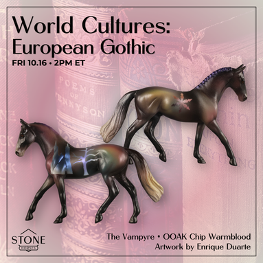 The Vampyre OOAK Chip Warmblood by Enrique Duarte WC26