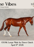 The Vibes OOAK Large Mule by Dawn Quick DDOOAKs26