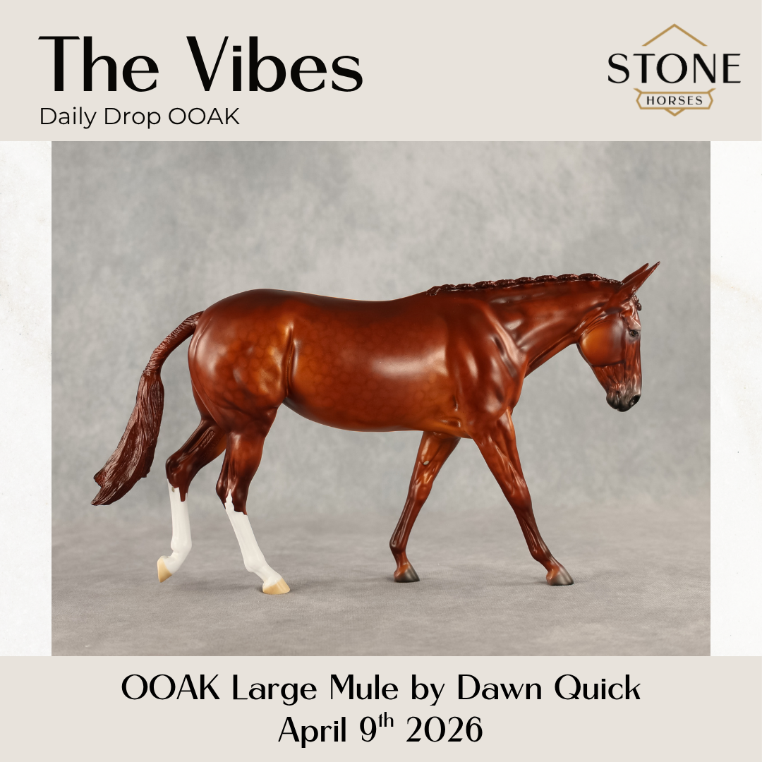 The Vibes OOAK Large Mule by Dawn Quick DDOOAKs26