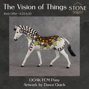 The Vision of Things OOAK FCM Pony by Dawn Quick Best Offer 6.23.2026