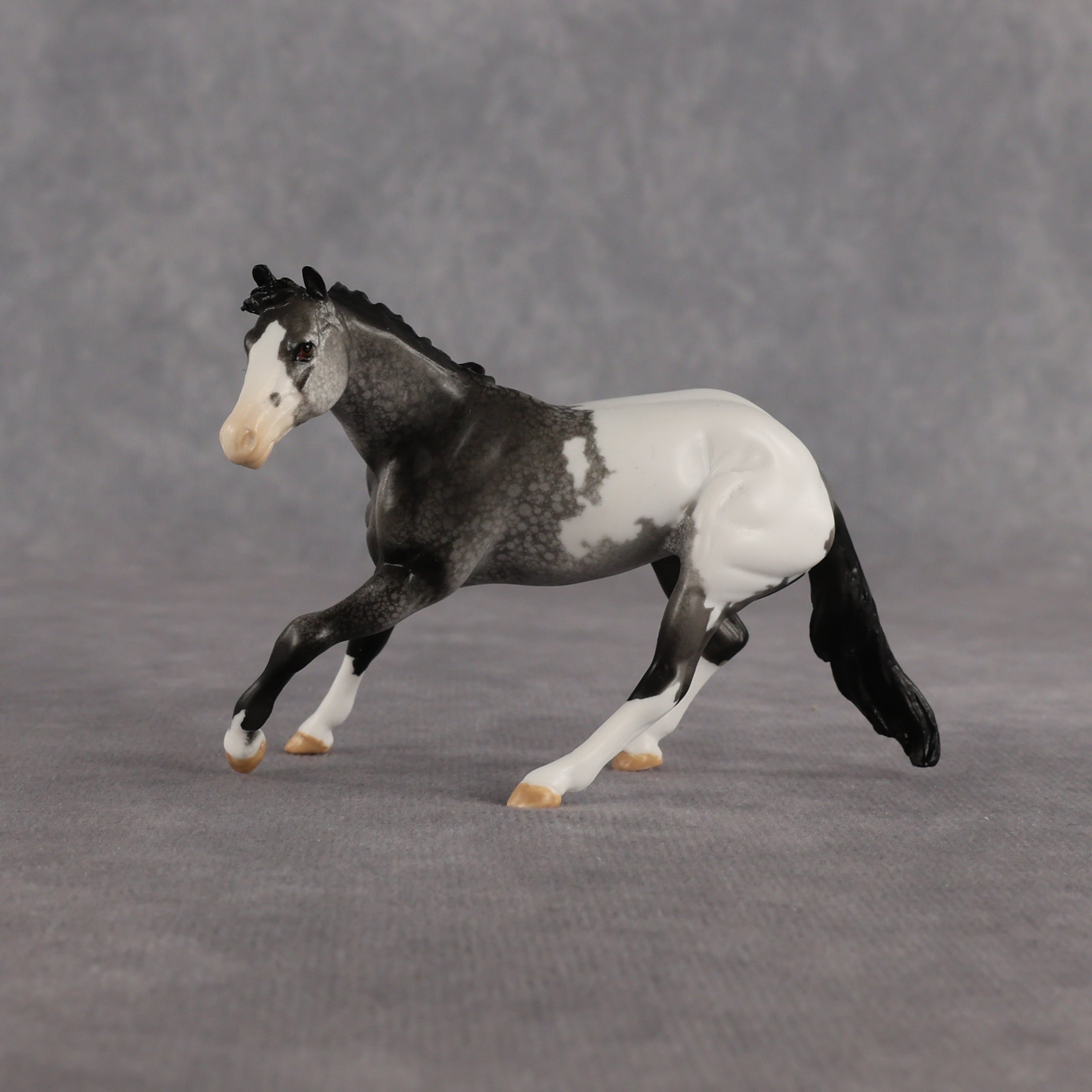 The Caretaker OOAK Chip Cutting Horse by Dawn Quick EQ26