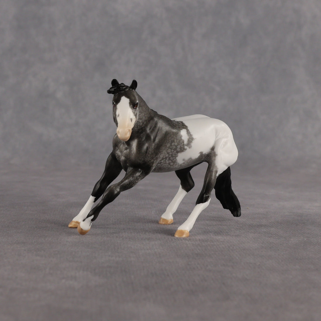 The Caretaker OOAK Chip Cutting Horse by Dawn Quick EQ26