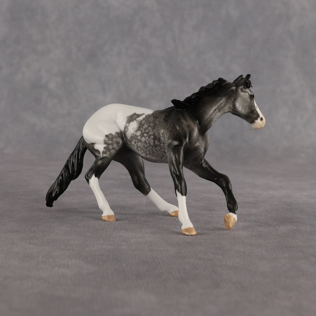 The Caretaker OOAK Chip Cutting Horse by Dawn Quick EQ26