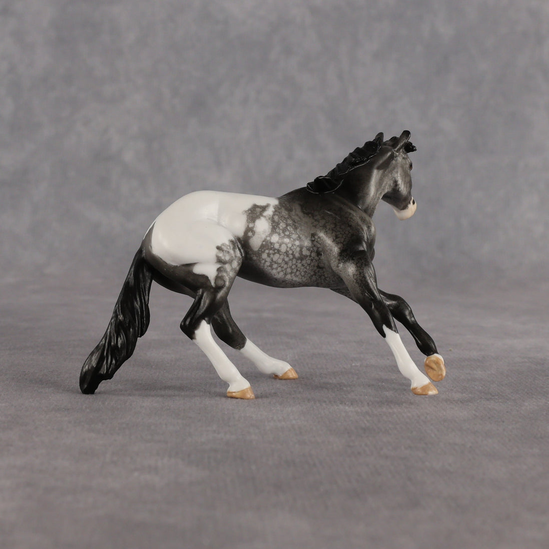 The Caretaker OOAK Chip Cutting Horse by Dawn Quick EQ26