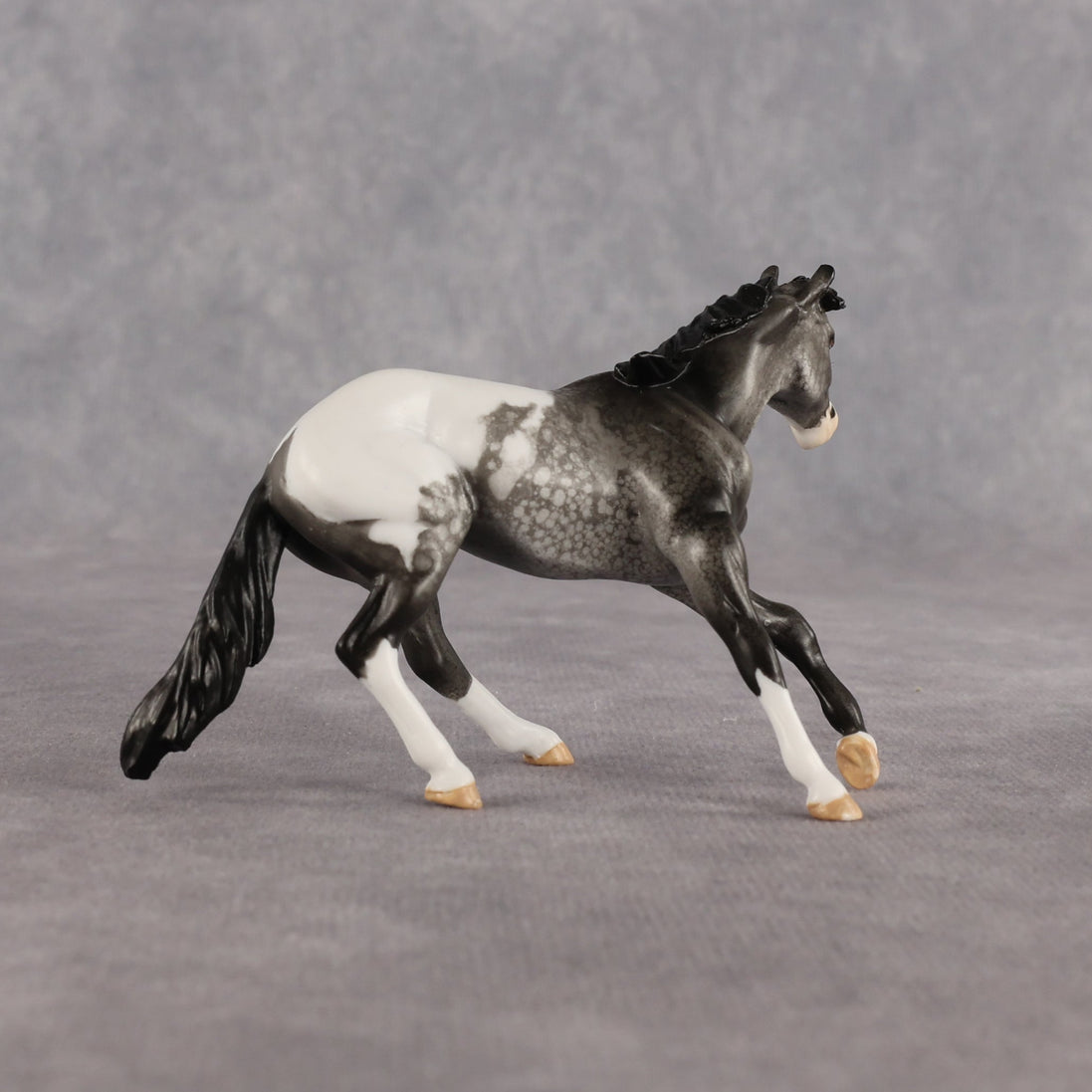 The Caretaker OOAK Chip Cutting Horse by Dawn Quick EQ26