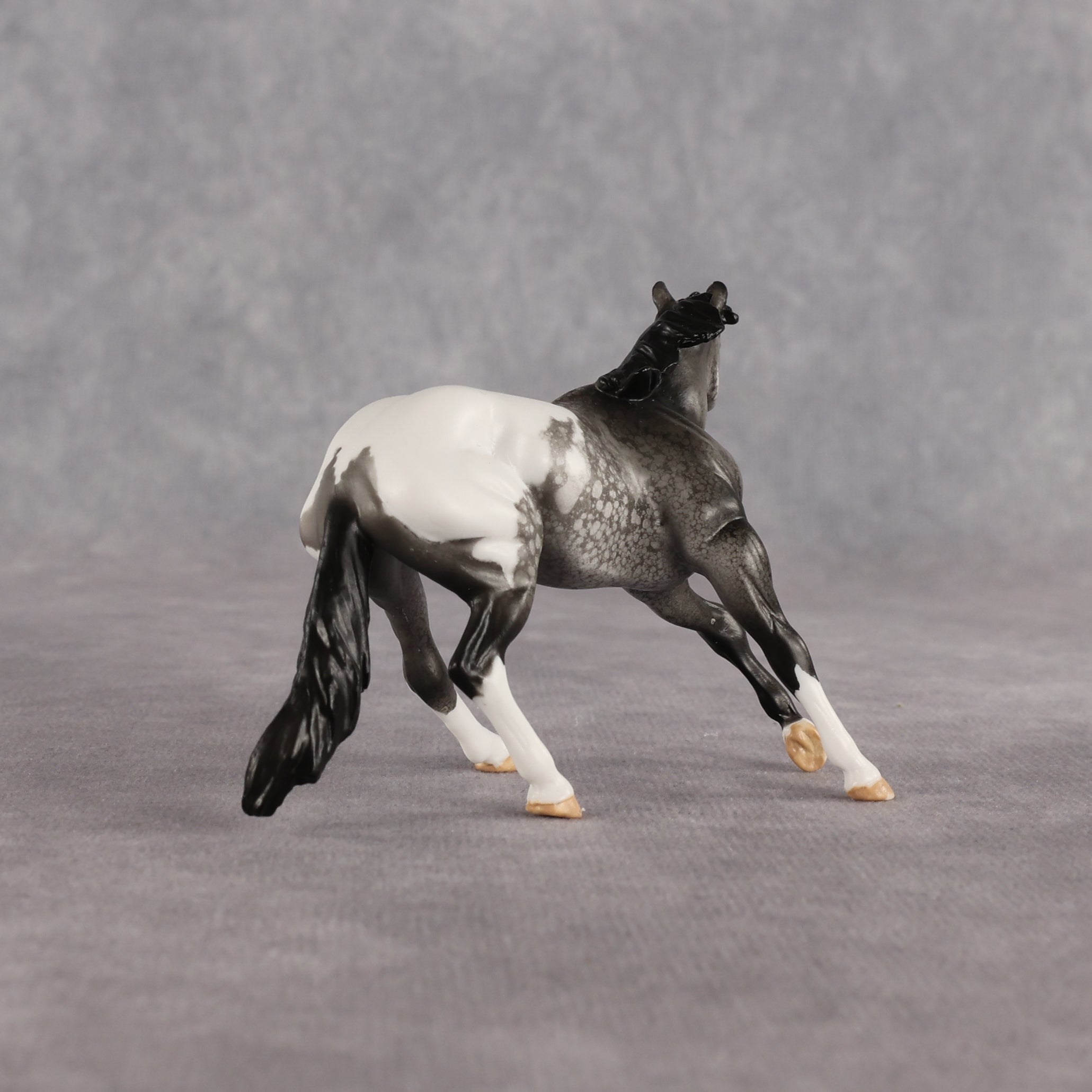 The Caretaker OOAK Chip Cutting Horse by Dawn Quick EQ26