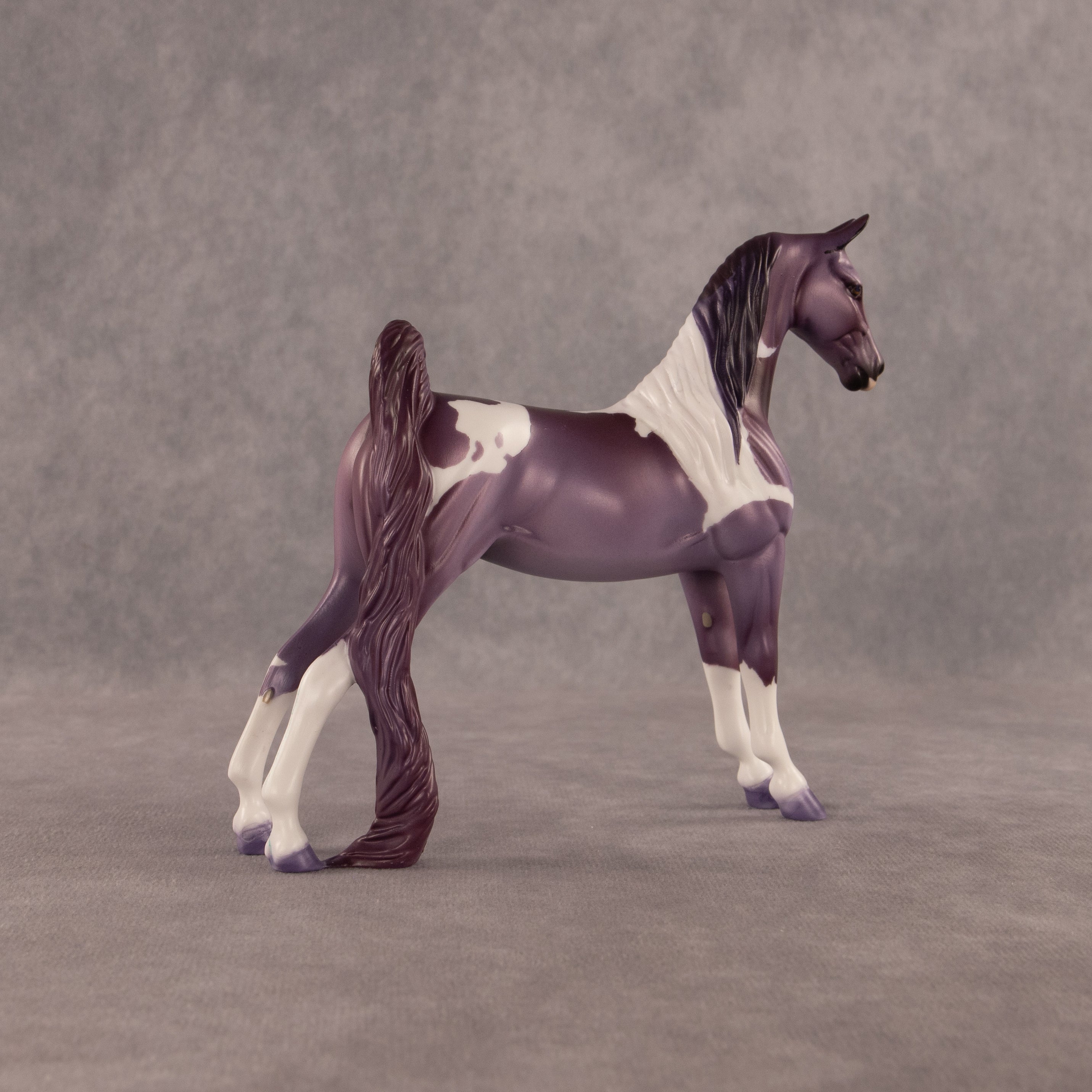 The Flockfather 2 OOAK Pebble Saddlebred by Dawn Quick EQ26