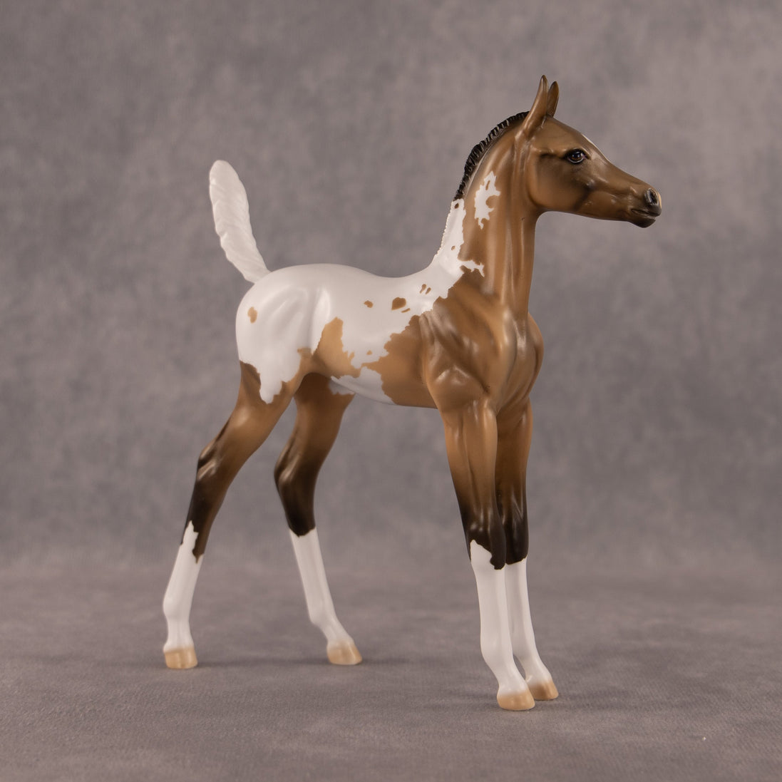 The Good, The Bad, And The Flockie OOAK Arabian Foal by Dawn Quick EQ26