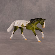 The Pitt and the Flockie OOAK FCM Pebble Warmblood by Dawn Quick EQ26