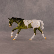 The Pitt and the Flockie OOAK FCM Pebble Warmblood by Dawn Quick EQ26