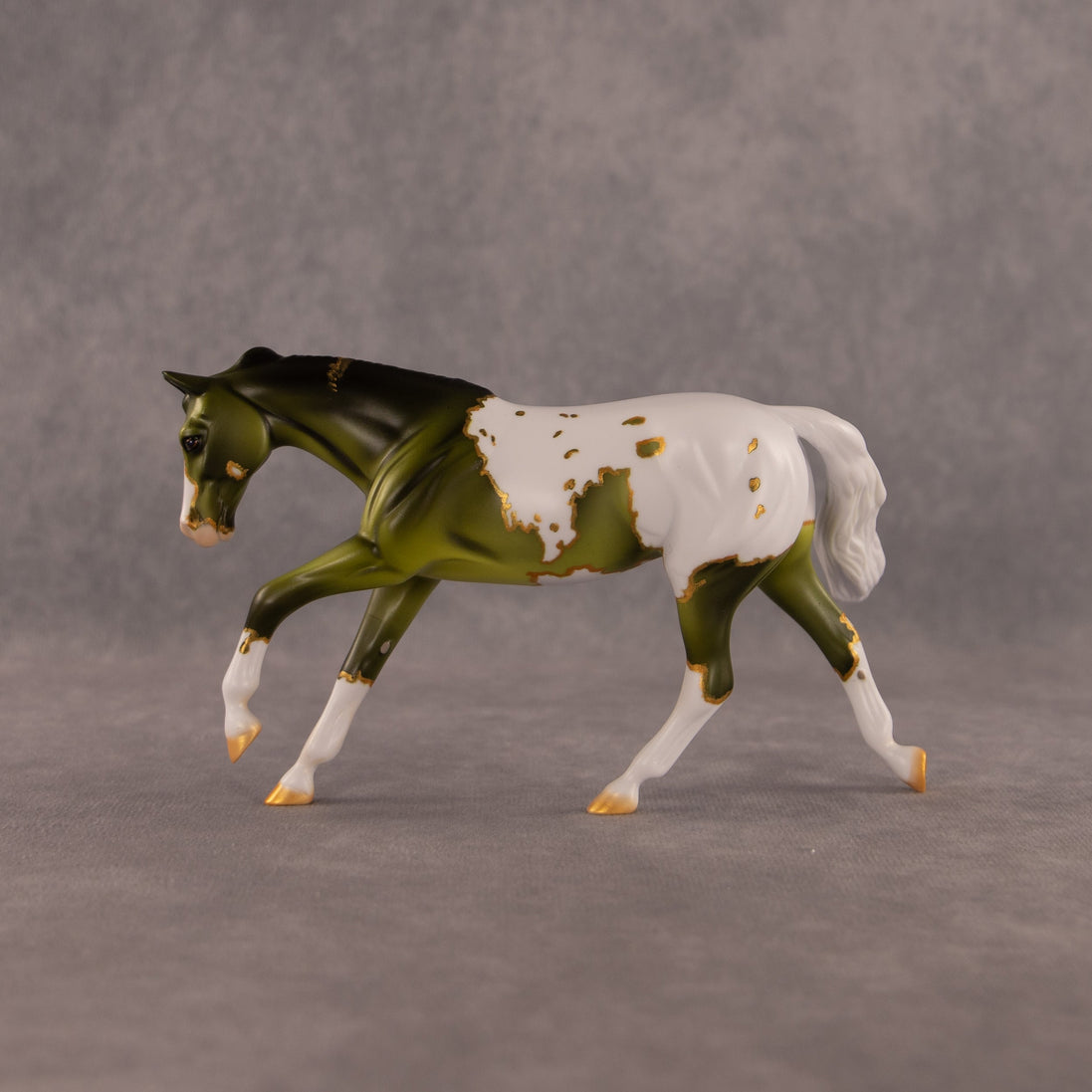 The Pitt and the Flockie OOAK FCM Pebble Warmblood by Dawn Quick EQ26