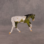 The Pitt and the Flockie OOAK FCM Pebble Warmblood by Dawn Quick EQ26