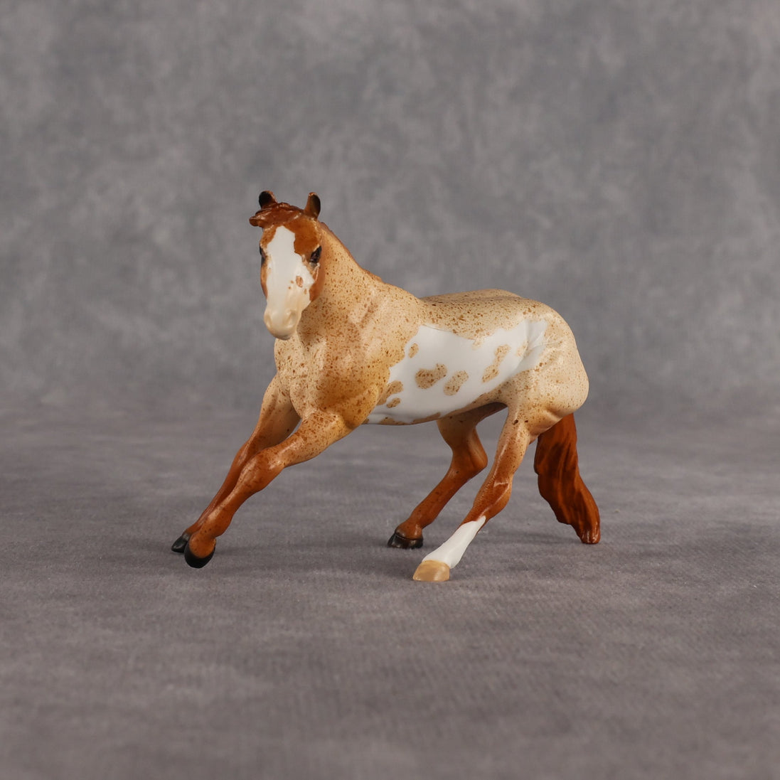 The Ruins OOAK Chip Cutting Horse by Dawn Quick EQ26