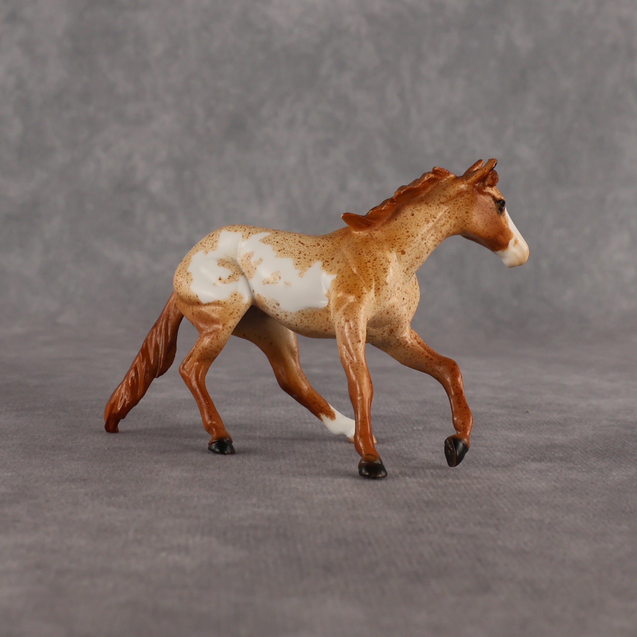 The Ruins OOAK Chip Cutting Horse by Dawn Quick EQ26