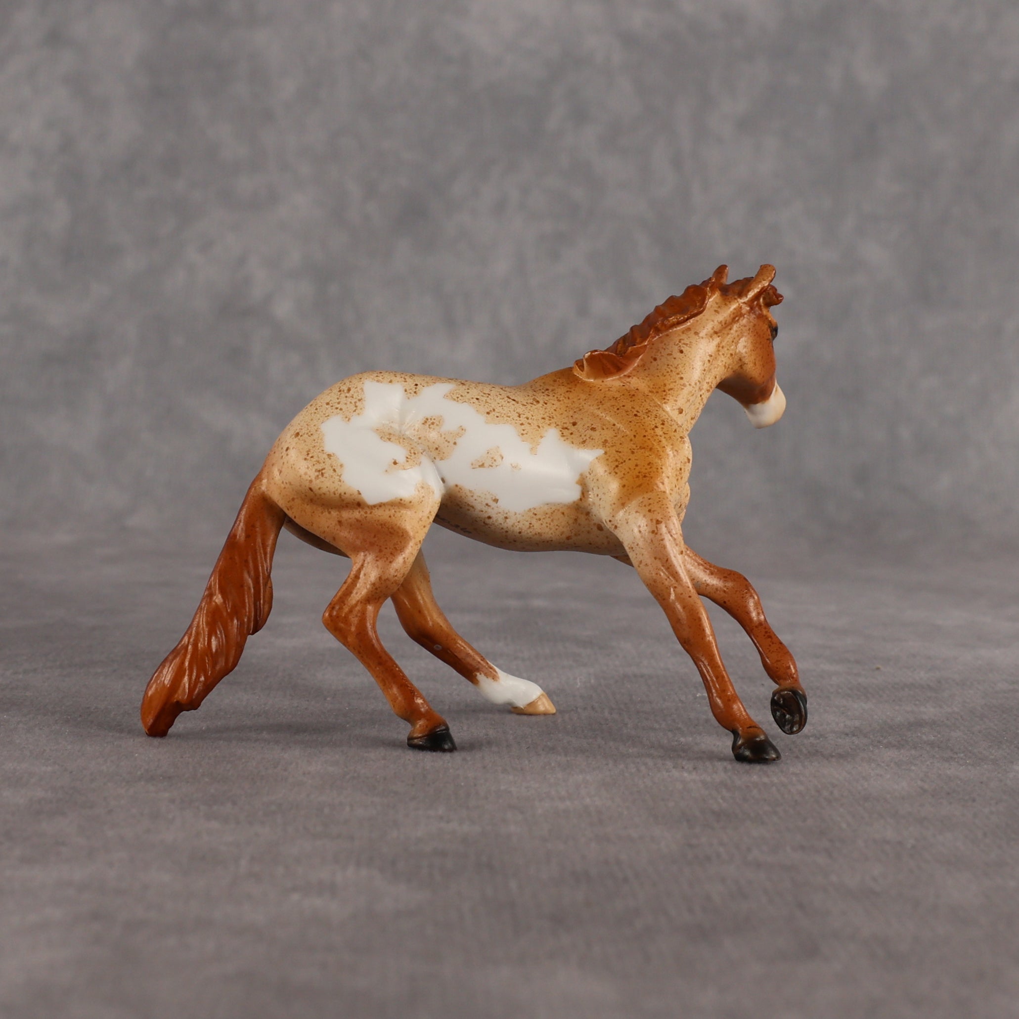 The Ruins OOAK Chip Cutting Horse by Dawn Quick EQ26