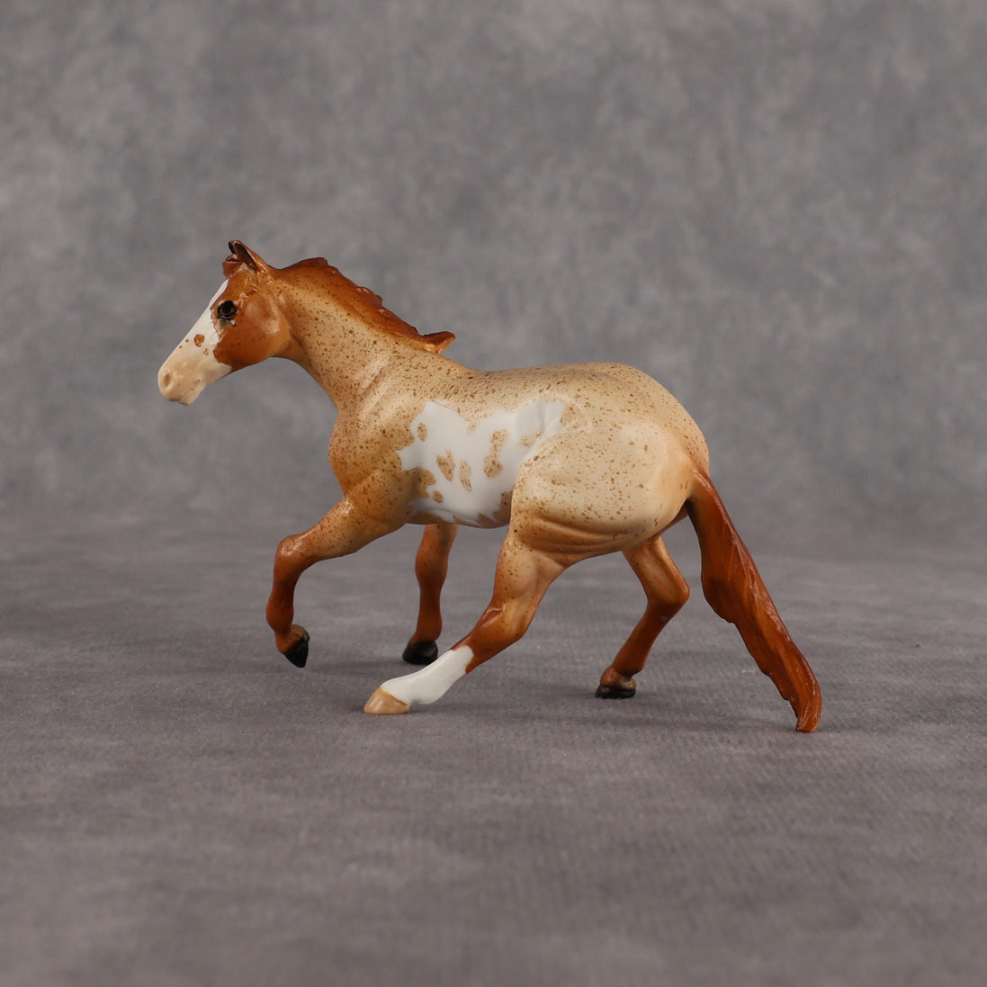 The Ruins OOAK Chip Cutting Horse by Dawn Quick EQ26