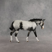 Thunder Storm OOAK Large Mule by Dawn Quick DDOOAKs26