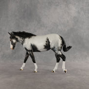Thunder Storm OOAK Large Mule by Dawn Quick DDOOAKs26