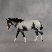 Thunder Storm OOAK Large Mule by Dawn Quick DDOOAKs26
