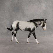 Thunder Storm OOAK Large Mule by Dawn Quick DDOOAKs26