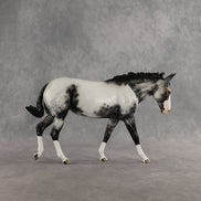 Thunder Storm OOAK Large Mule by Dawn Quick DDOOAKs26
