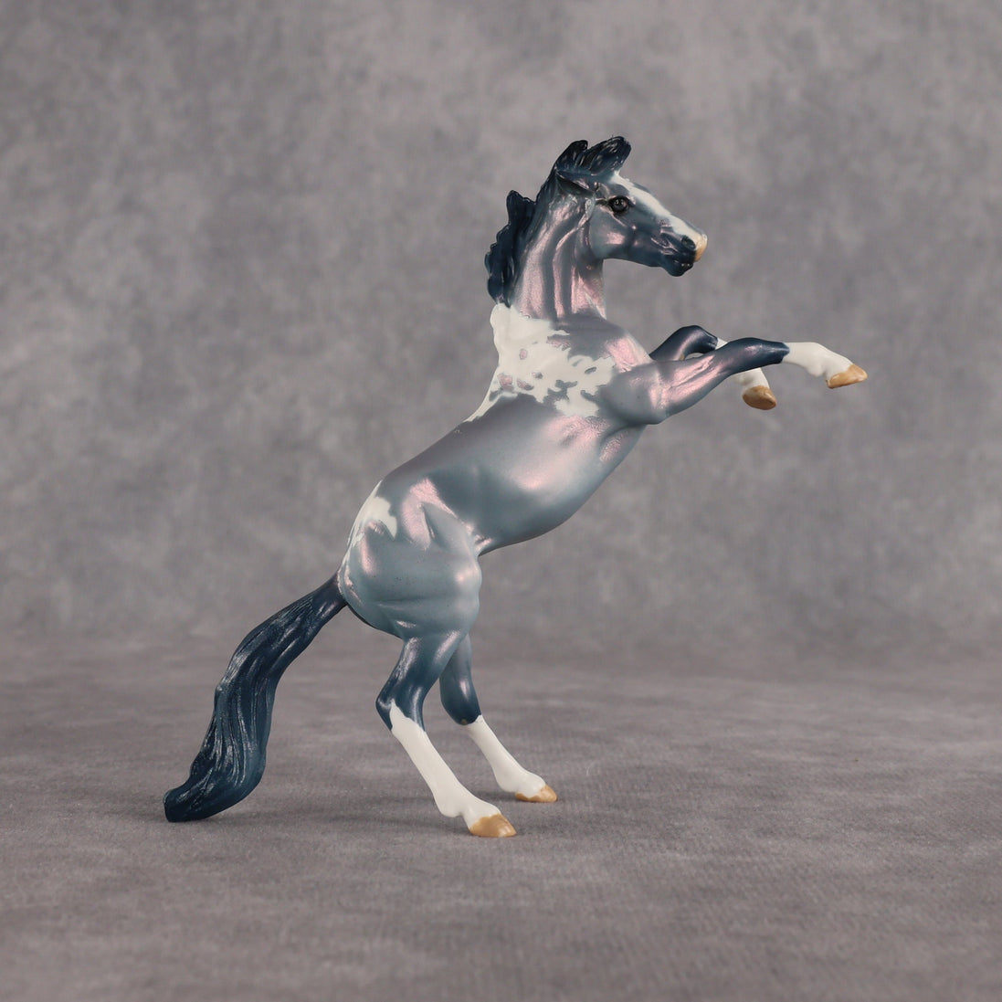 Time To Flock In OOAK Chip Mustang by Dawn Quick EQ26