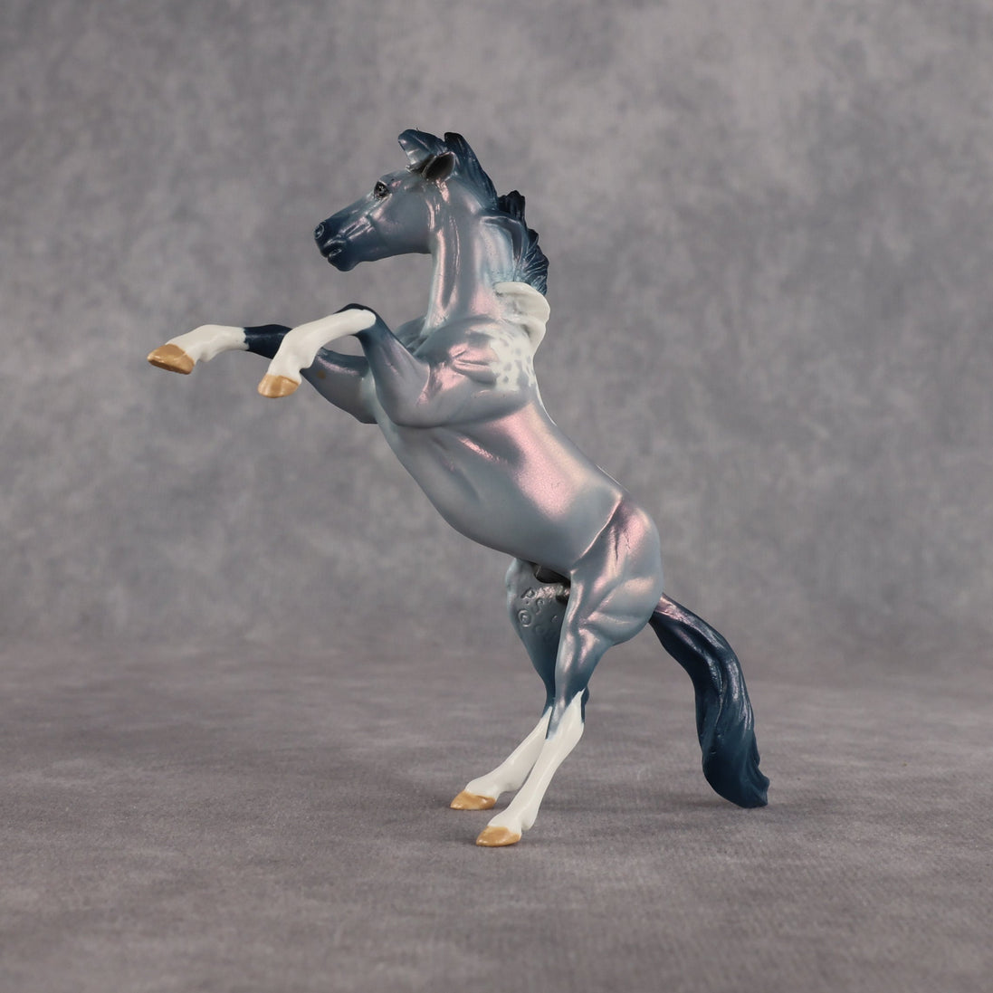 Time To Flock In OOAK Chip Mustang by Dawn Quick EQ26