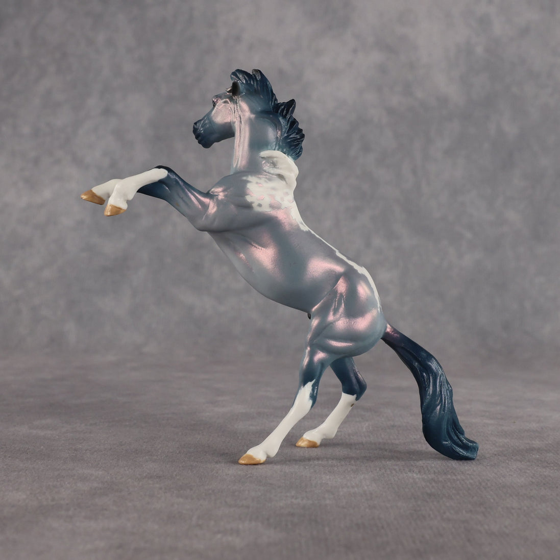 Time To Flock In OOAK Chip Mustang by Dawn Quick EQ26
