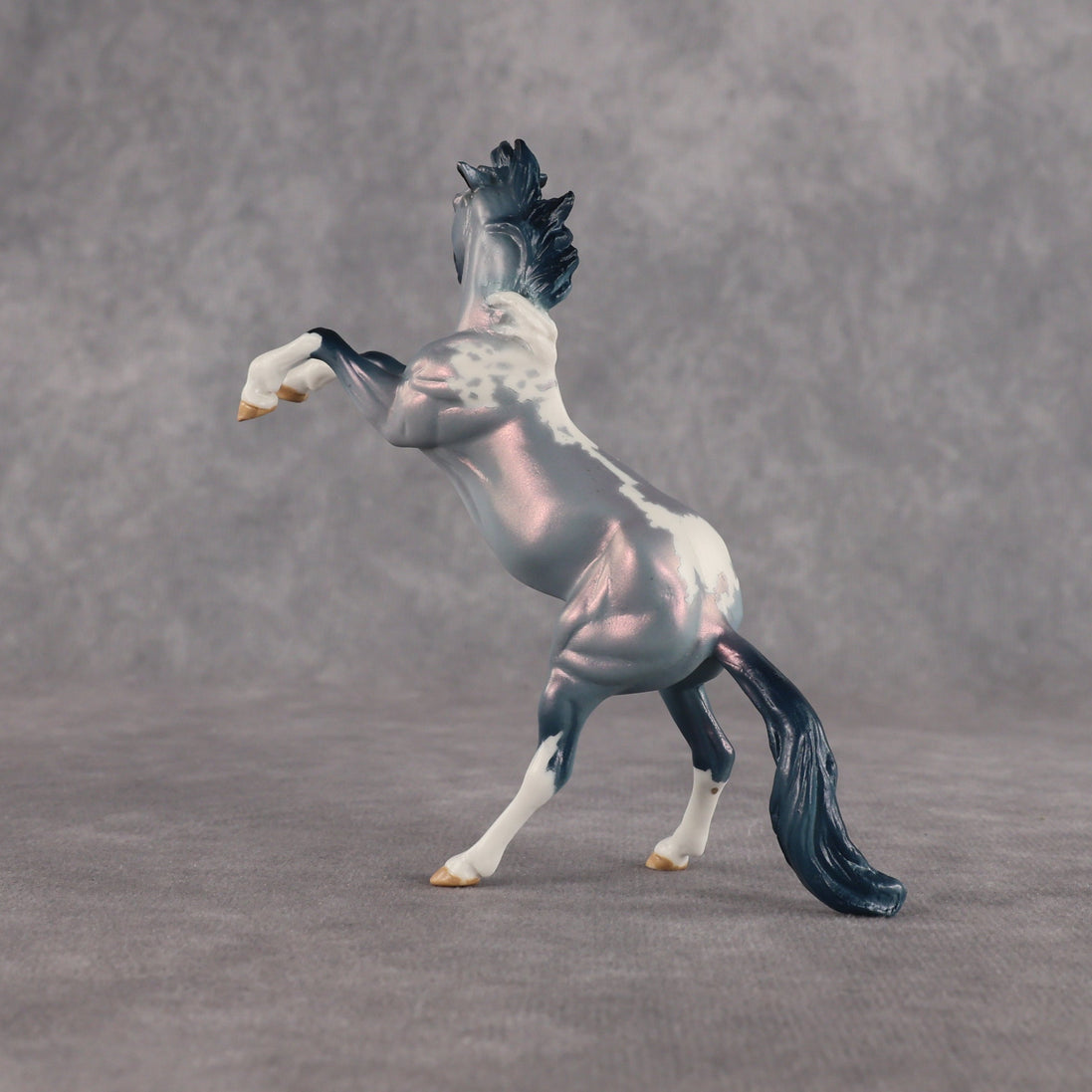 Time To Flock In OOAK Chip Mustang by Dawn Quick EQ26