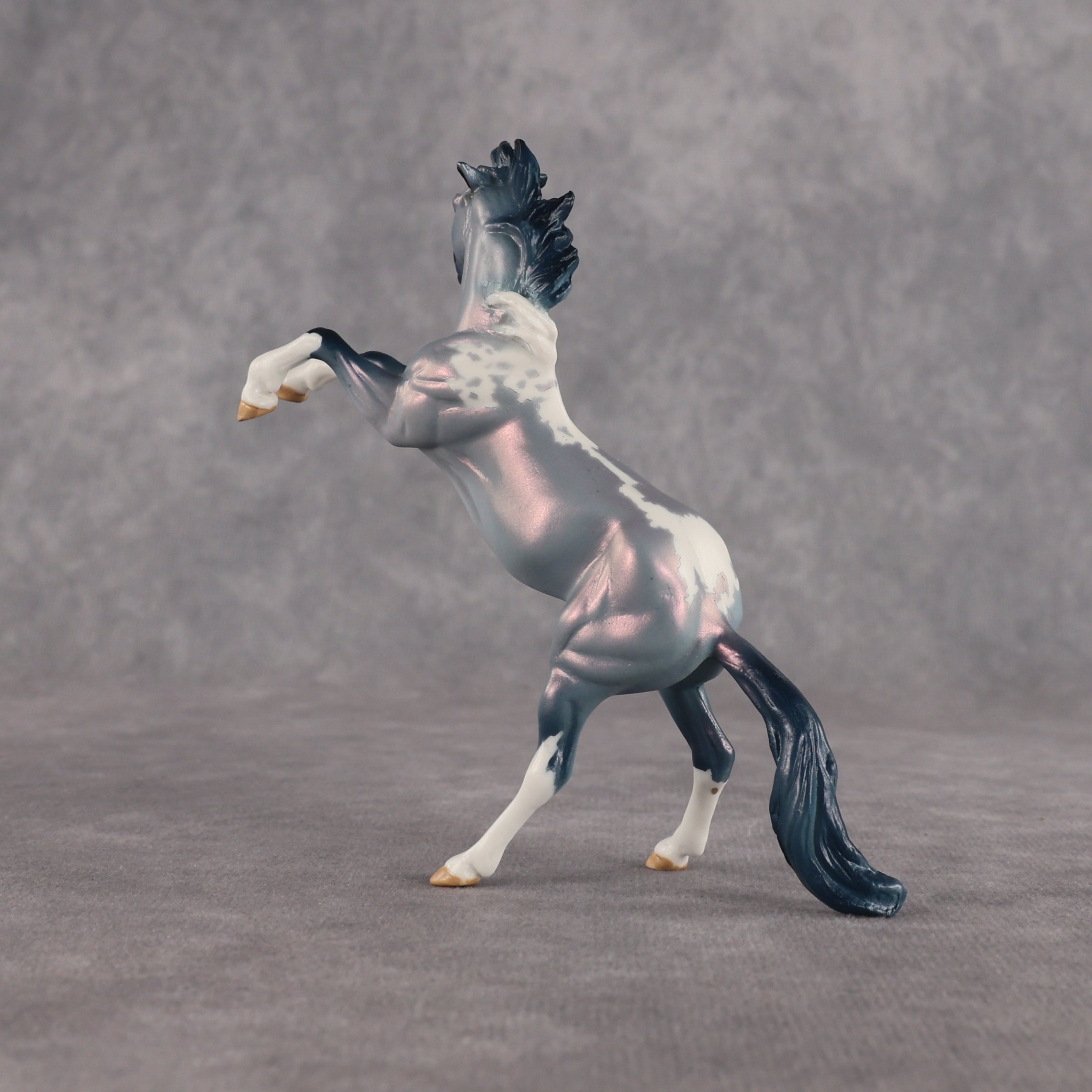 Time To Flock In OOAK Chip Mustang by Dawn Quick EQ26