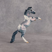 Time To Flock In OOAK Chip Mustang by Dawn Quick EQ26
