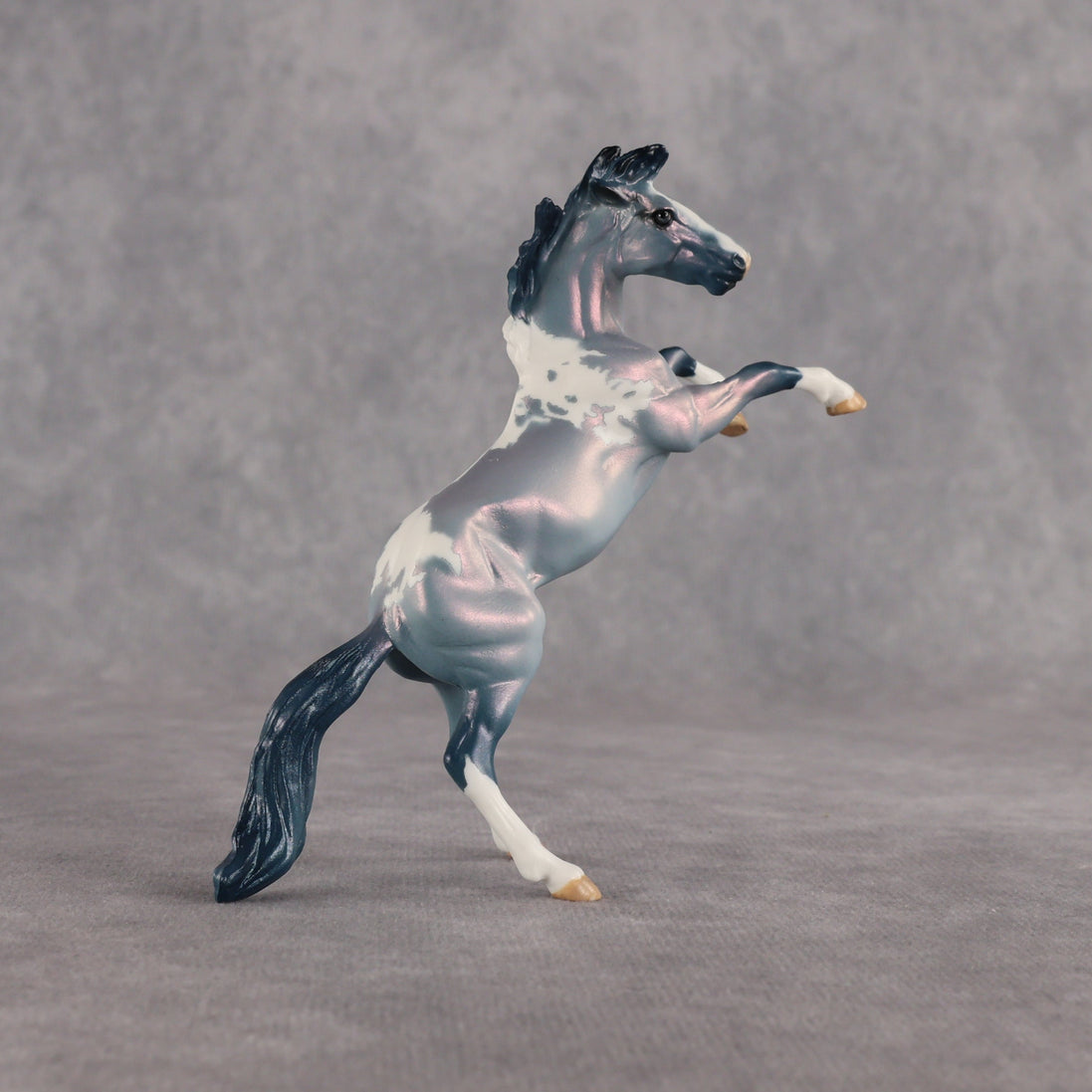 Time To Flock In OOAK Chip Mustang by Dawn Quick EQ26