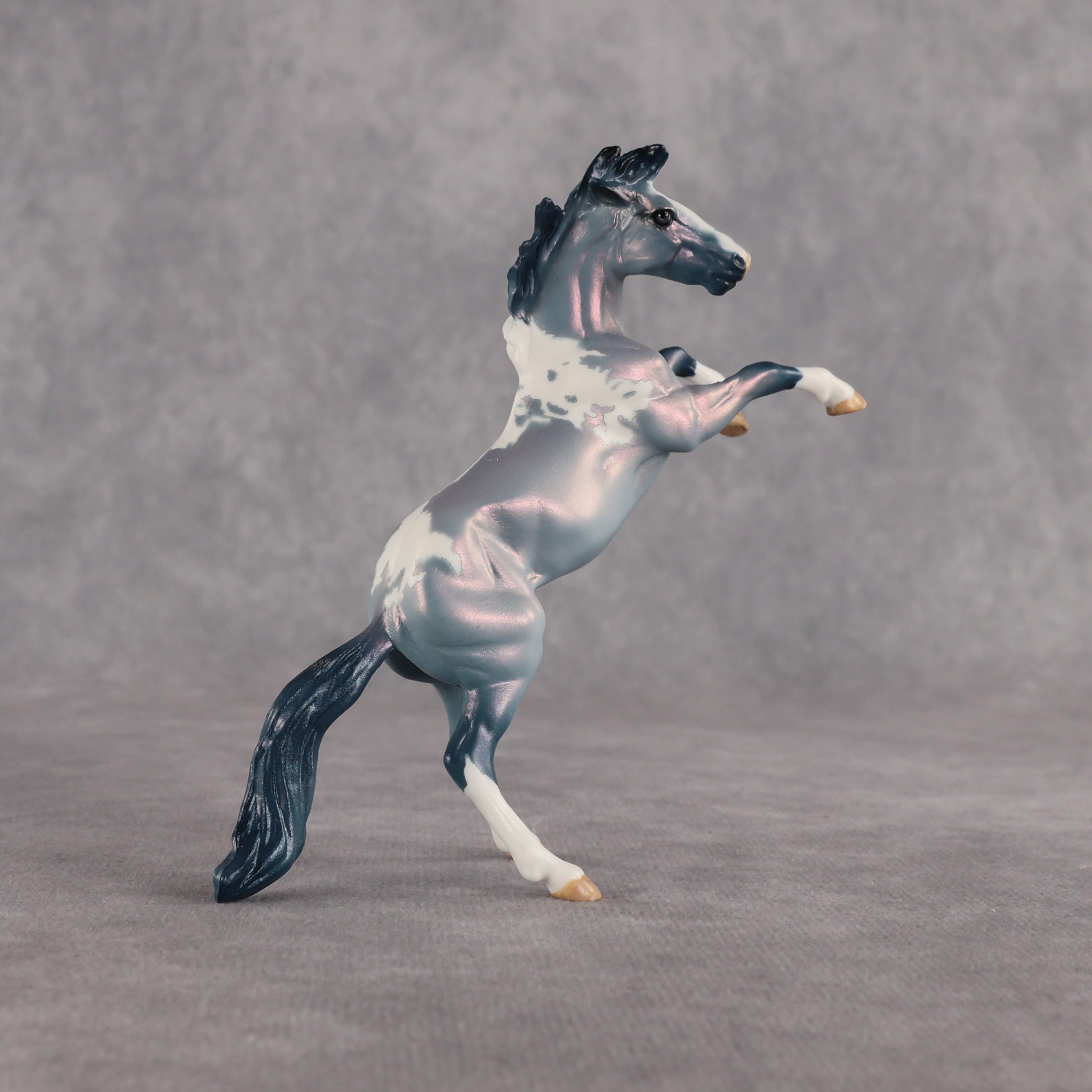 Time To Flock In OOAK Chip Mustang by Dawn Quick EQ26