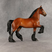 Trippy OOAK FCM Trotting Drafter by Anna Rieck SHCF26