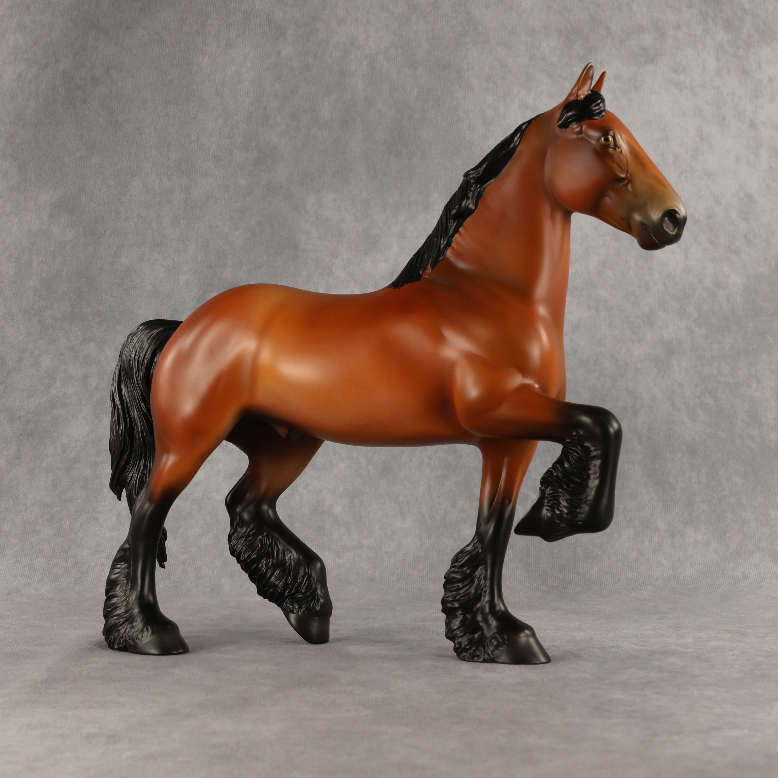 Trippy OOAK FCM Trotting Drafter by Anna Rieck SHCF26