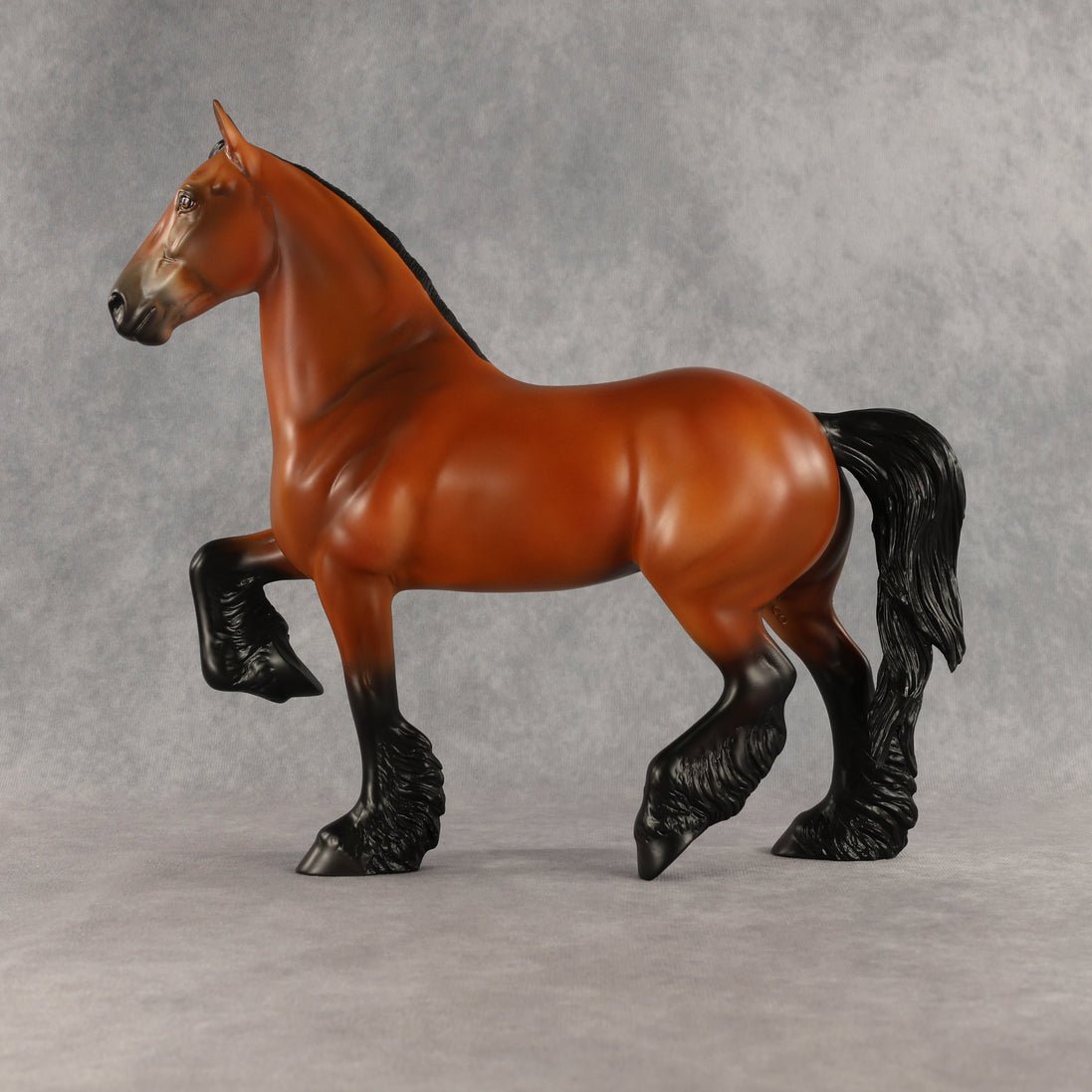 Trippy OOAK FCM Trotting Drafter by Anna Rieck SHCF26