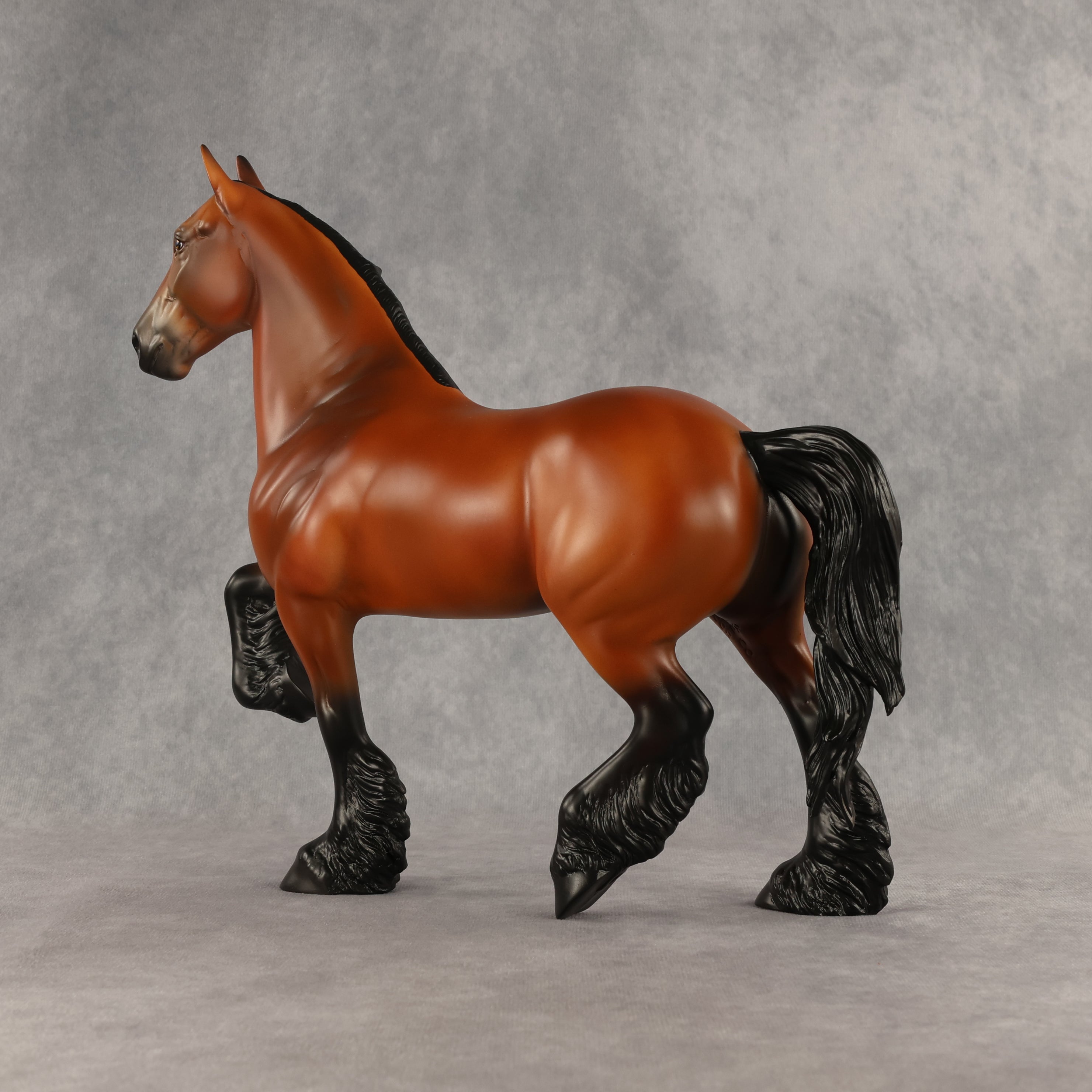 Trippy OOAK FCM Trotting Drafter by Anna Rieck SHCF26
