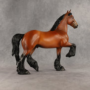 Trippy OOAK FCM Trotting Drafter by Anna Rieck SHCF26