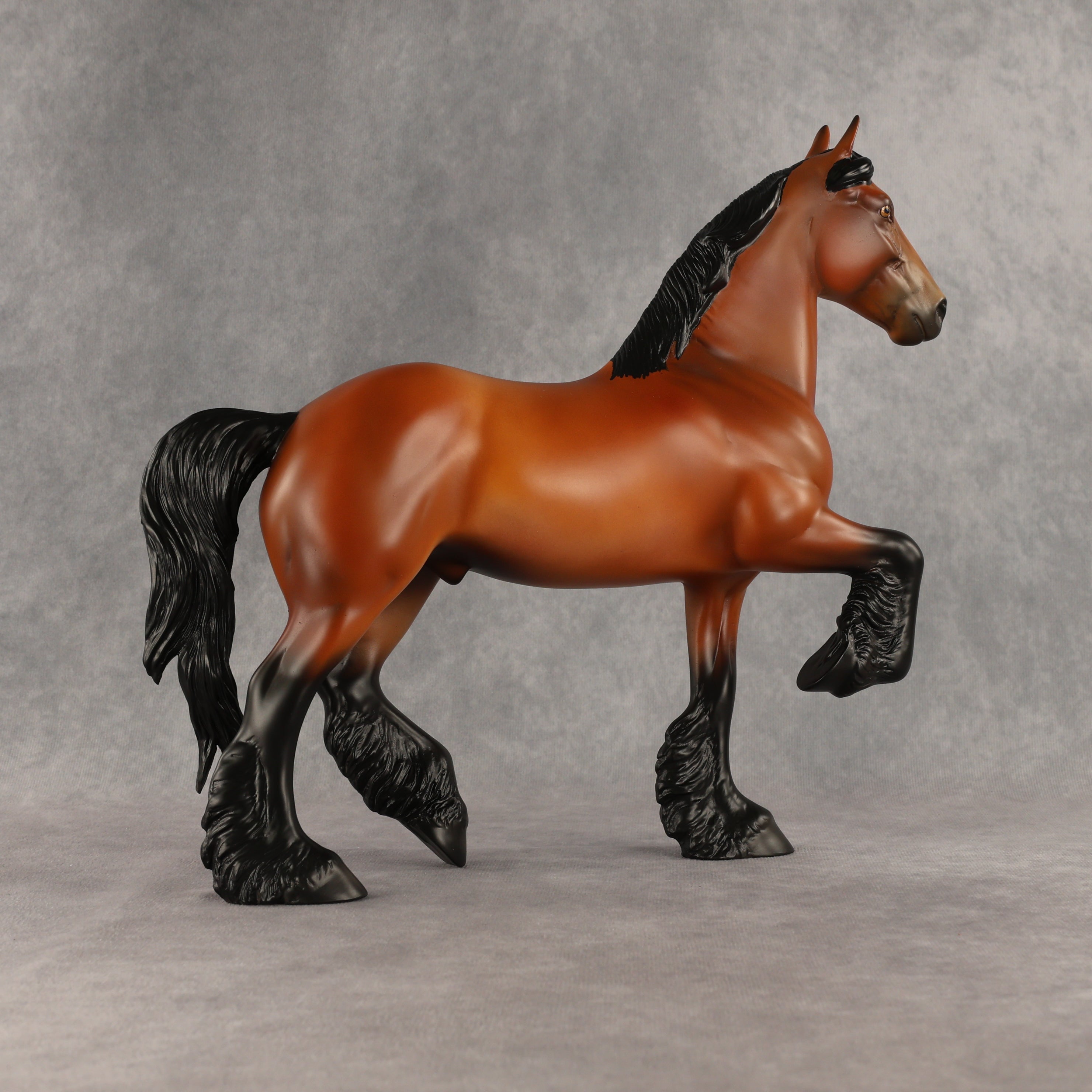 Trippy OOAK FCM Trotting Drafter by Anna Rieck SHCF26