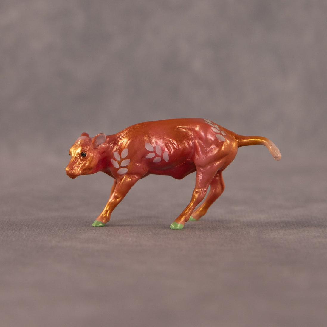 Tropical OOAK Chip Cow by Kristen Cermele EQ26