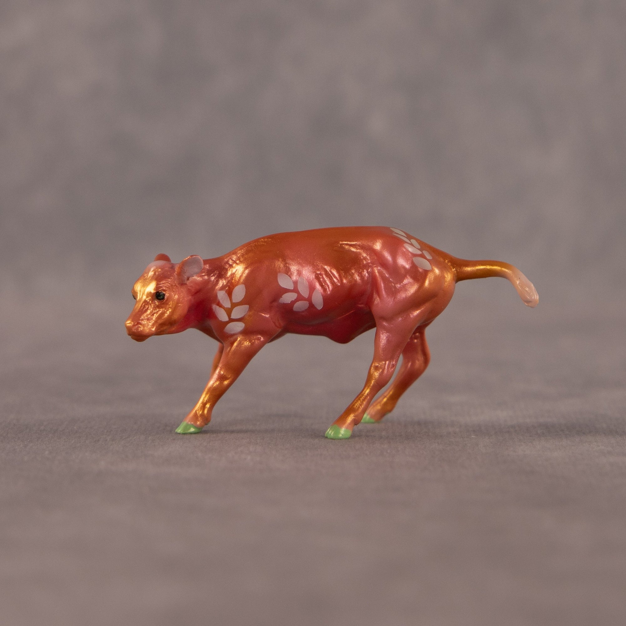 Tropical OOAK Chip Cow by Kristen Cermele EQ26