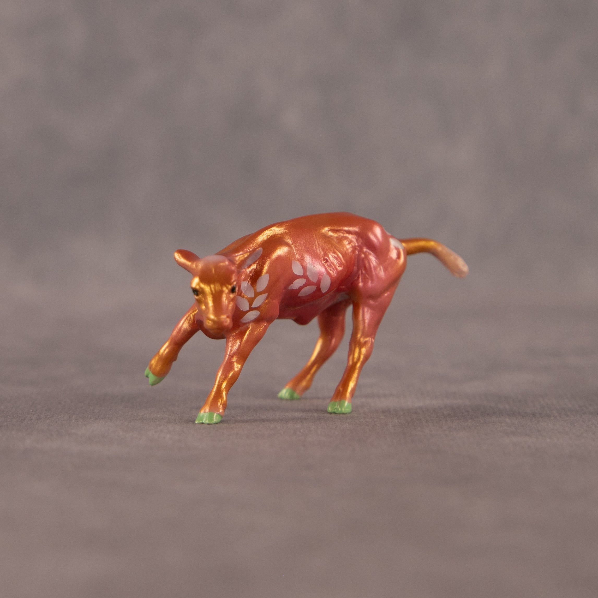 Tropical OOAK Chip Cow by Kristen Cermele EQ26