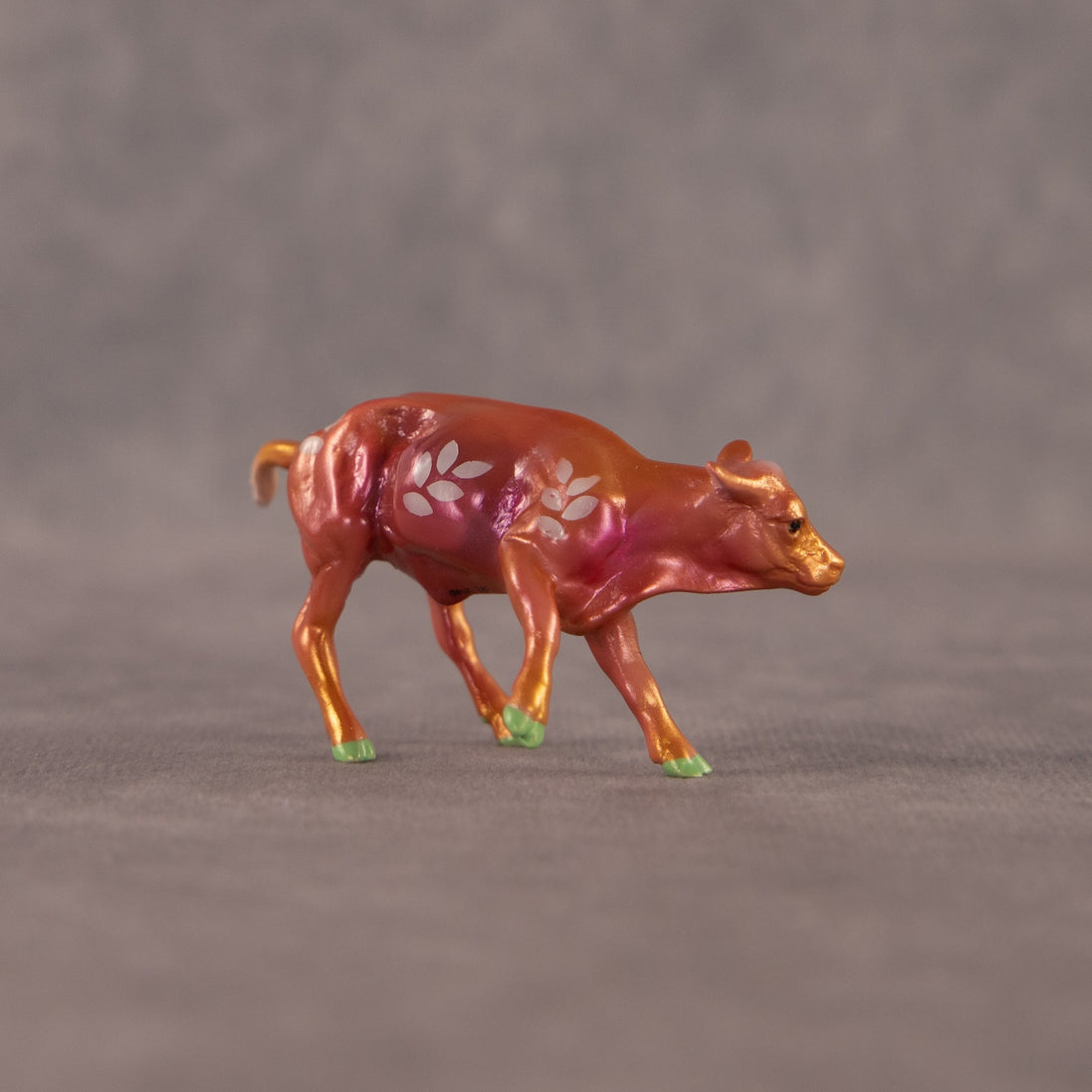 Tropical OOAK Chip Cow by Kristen Cermele EQ26