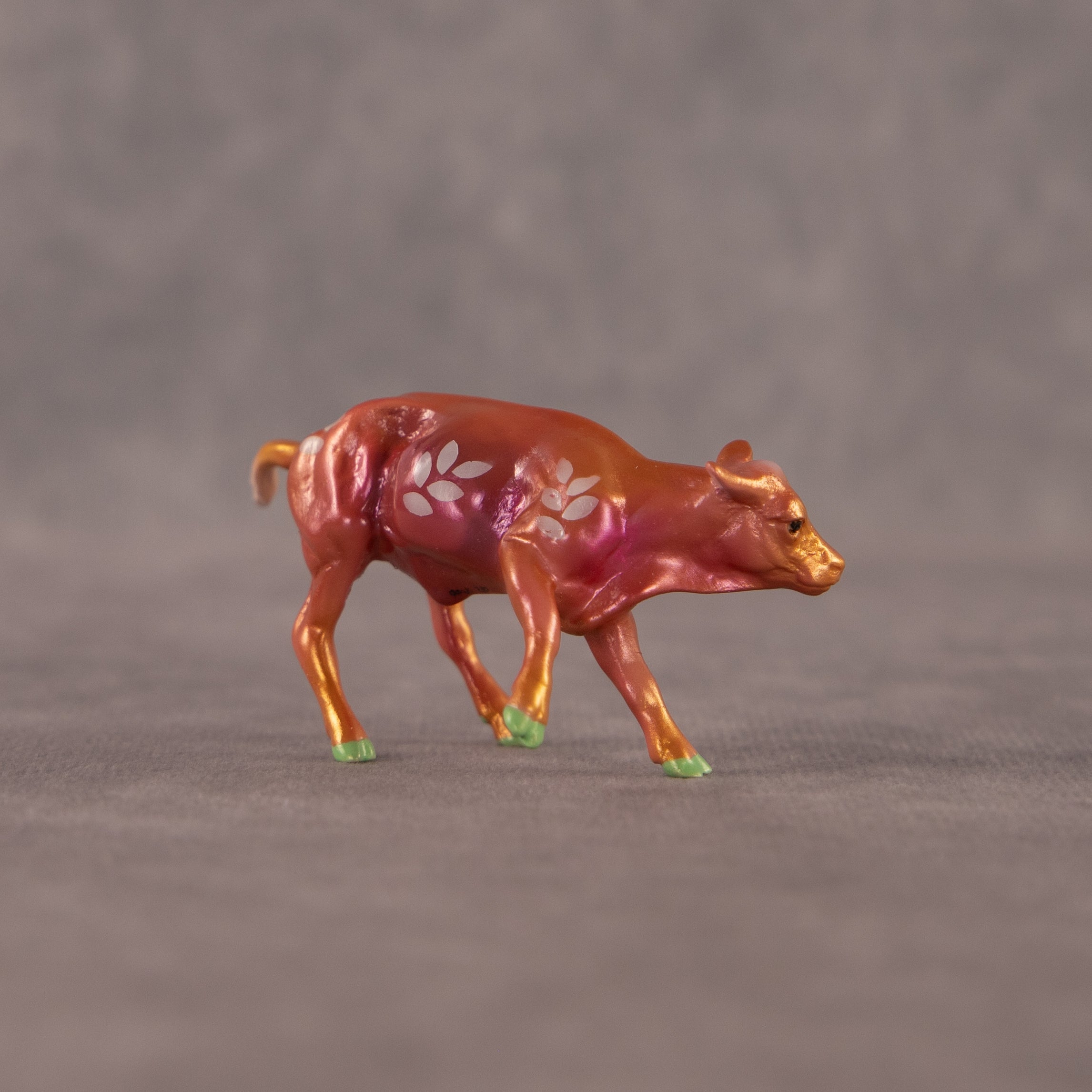 Tropical OOAK Chip Cow by Kristen Cermele EQ26