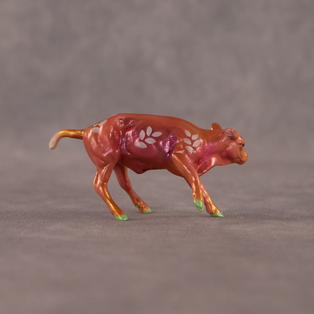 Tropical OOAK Chip Cow by Kristen Cermele EQ26