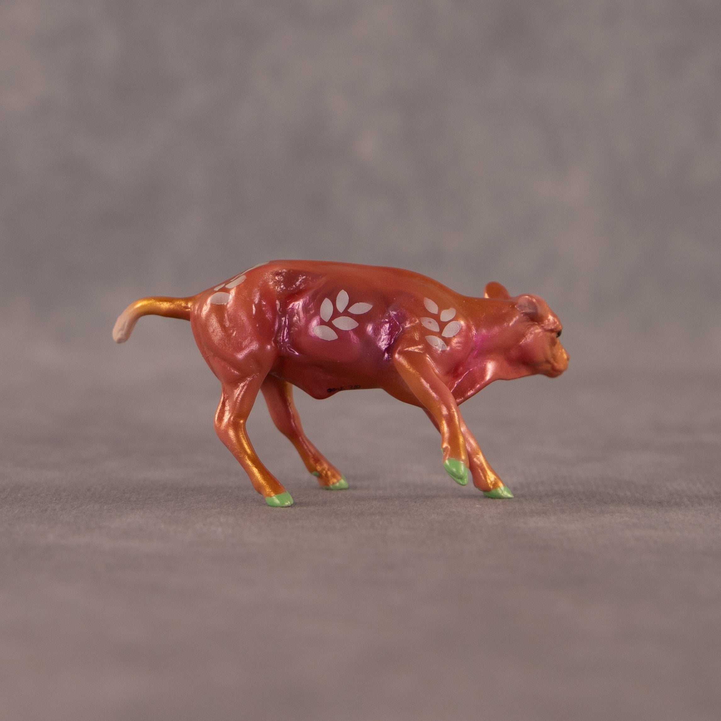Tropical OOAK Chip Cow by Kristen Cermele EQ26